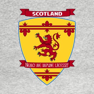 Scottish Lion with Latin Motto of Scotland T-Shirt